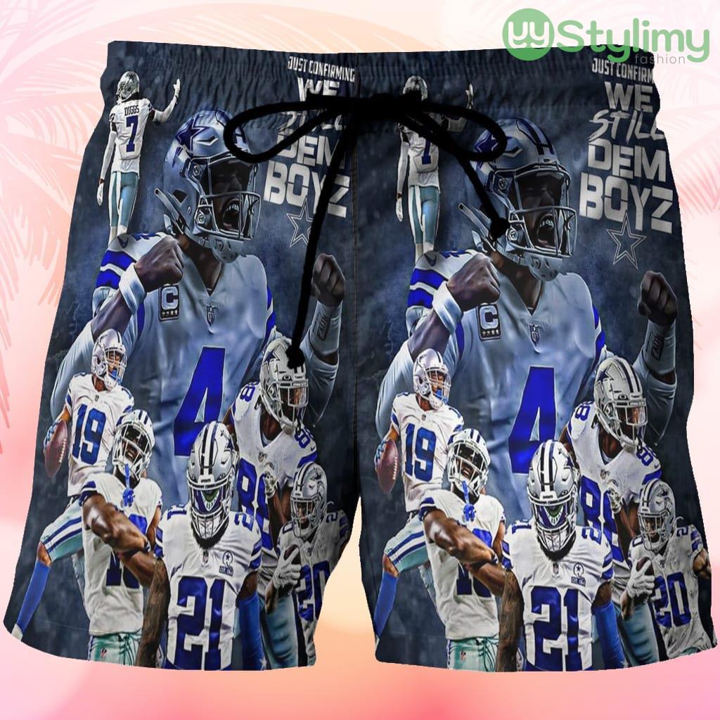 Dallas Cowboys All Players1 Beach Hawaiian Shorts For Men Trending Summer 3 Dallas Cowboys All Players1 Beach Hawaiian Shorts For Men Trending Summer Product Photo 1