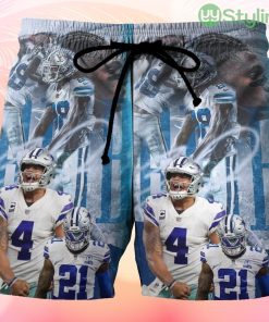 Dallas Cowboys All Players5 Beach Hawaiian Shorts For Men Trending Summer Product Photo 1