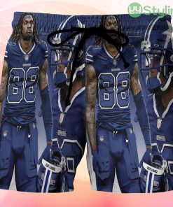 Dallas Cowboys CeeDee Lamb1 Beach Hawaiian Shorts For Men Trending Summer Product Photo 1