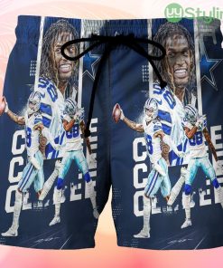 Dallas Cowboys CeeDee Lamb11 Beach Hawaiian Shorts For Men Trending Summer Product Photo 1
