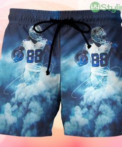 Dallas Cowboys Number 88 Cloud Beach Hawaiian Shorts For Men Trending Summer Product Photo 1