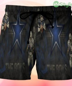 Dallas Cowboys Players Star Smoke Beach Hawaiian Shorts For Men Trending Summer Product Photo 1