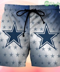 Dallas Cowboys Small Stars Behind Beach Hawaiian Shorts For Men Trending Summer Product Photo 1