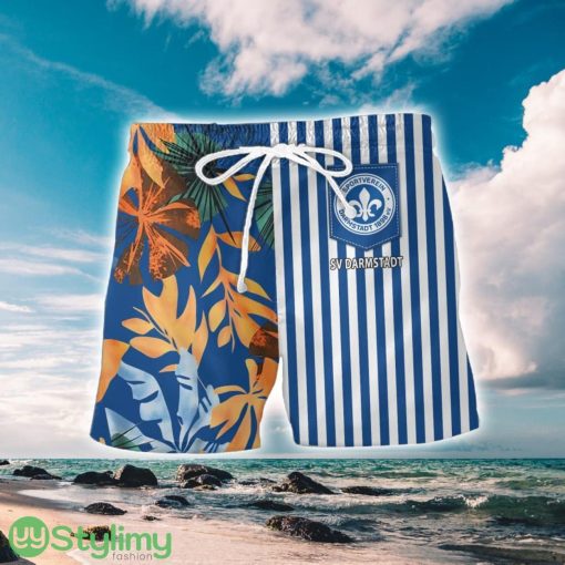 Darmstadt 98 Aloha 3D Hawaiian Shirt And Shorts Summer Vacation Gift Product Photo 2