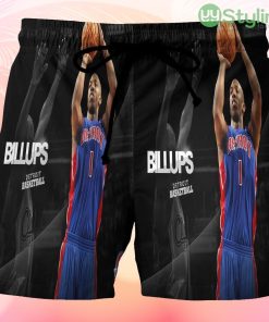 Detroit Pistons Chauncey Billups1 Beach Hawaiian Shorts For Men Trending Summer Product Photo 1