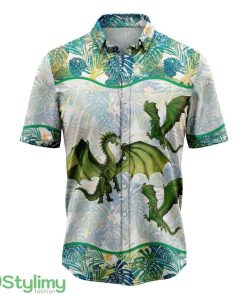 Dragon Tropical Hawaiian Shirt Summer Gift For Men Women Product Photo 1