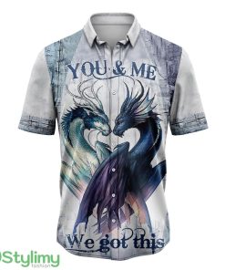 Dragon You And Me Hawaiian Shirt Summer Gift For Men Women Product Photo 1