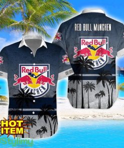EHC Red Bull Munchen Tropical Aloha Hawaiian Shirt And Shorts Product Photo 1