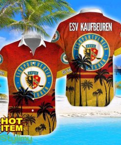 ESV Kaufbeuren Tropical Aloha Hawaiian Shirt And Shorts Product Photo 1