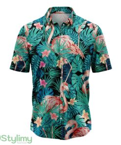 Flamingo Tropical Hawaiian Shirt 3D Printed Beach Shirt Product Photo 1