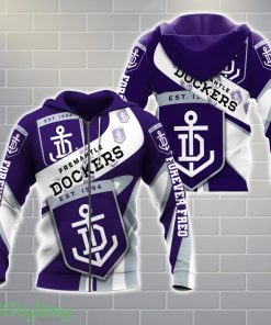 Fremantle Dockers Forever Freo 3D Hoodie Zip Hoodie For Fans All Over Printed Unisex Hoodie Product Photo 1