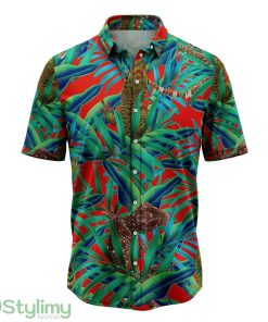 Gecko Floral Pattern Hawaiian Shirt Summer Gift For Men Women Product Photo 1
