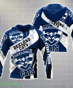 Geelong Cats Stand Proud 3D Hoodie Zip Hoodie For Fans All Over Printed Unisex Hoodie Product Photo 1