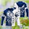 Geelong Football Club Custom Name 3D Hoodie Heartbeat Pattern Cute Gift For Men And Women Product Photo 2