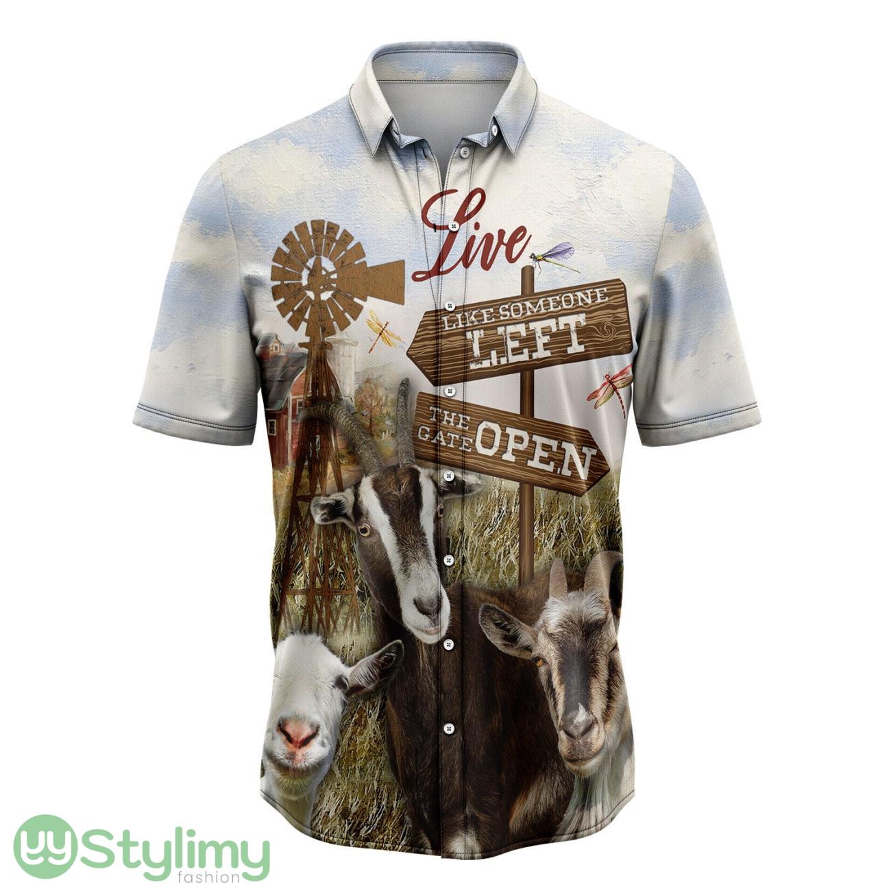 Goat Farm Hawaiian Shirt Summer Gift For Men Women 2 Goat Farm Hawaiian Shirt Summer Gift For Men Women Product Photo 1