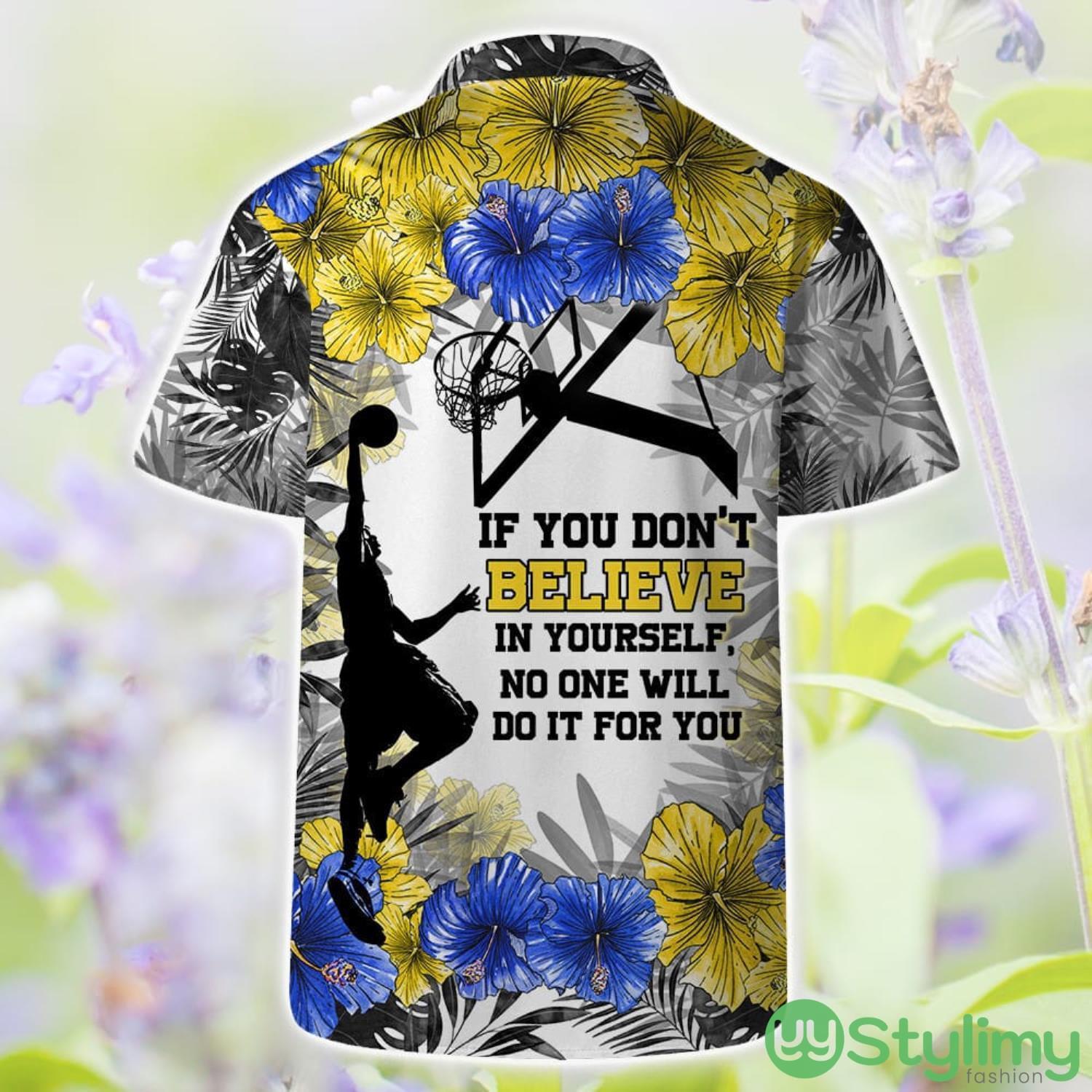 Golden State Warriors Hibiscus Flower With Team 3D Hawaiin Shirt And Shorts Summer Gift Combo 2 Golden State Warriors Hibiscus Flower With Team 3D Hawaiin Shirt And Shorts Summer Gift Combo Product Photo 2