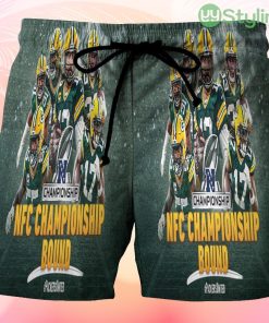 Green Bay Packers Player Team v12 Beach Hawaiian Shorts For Men Trending Summer Product Photo 1