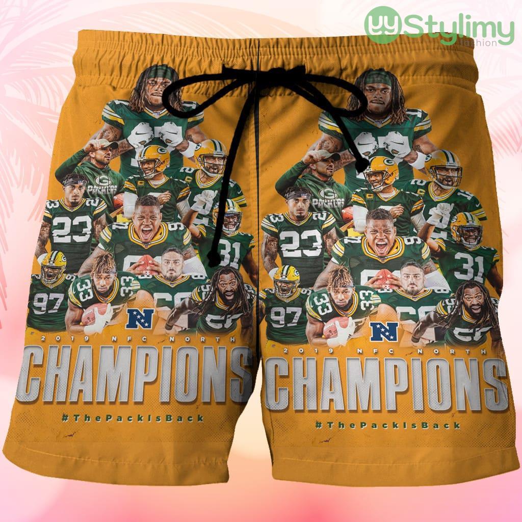Green Bay Packers Player Team v13 Beach Hawaiian Shorts For Men Trending Summer 3 Green Bay Packers Player Team v13 Beach Hawaiian Shorts For Men Trending Summer Product Photo 1