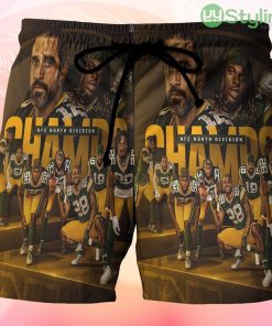 Green Bay Packers Player Team v7 Beach Hawaiian Shorts For Men Trending Summer Product Photo 1