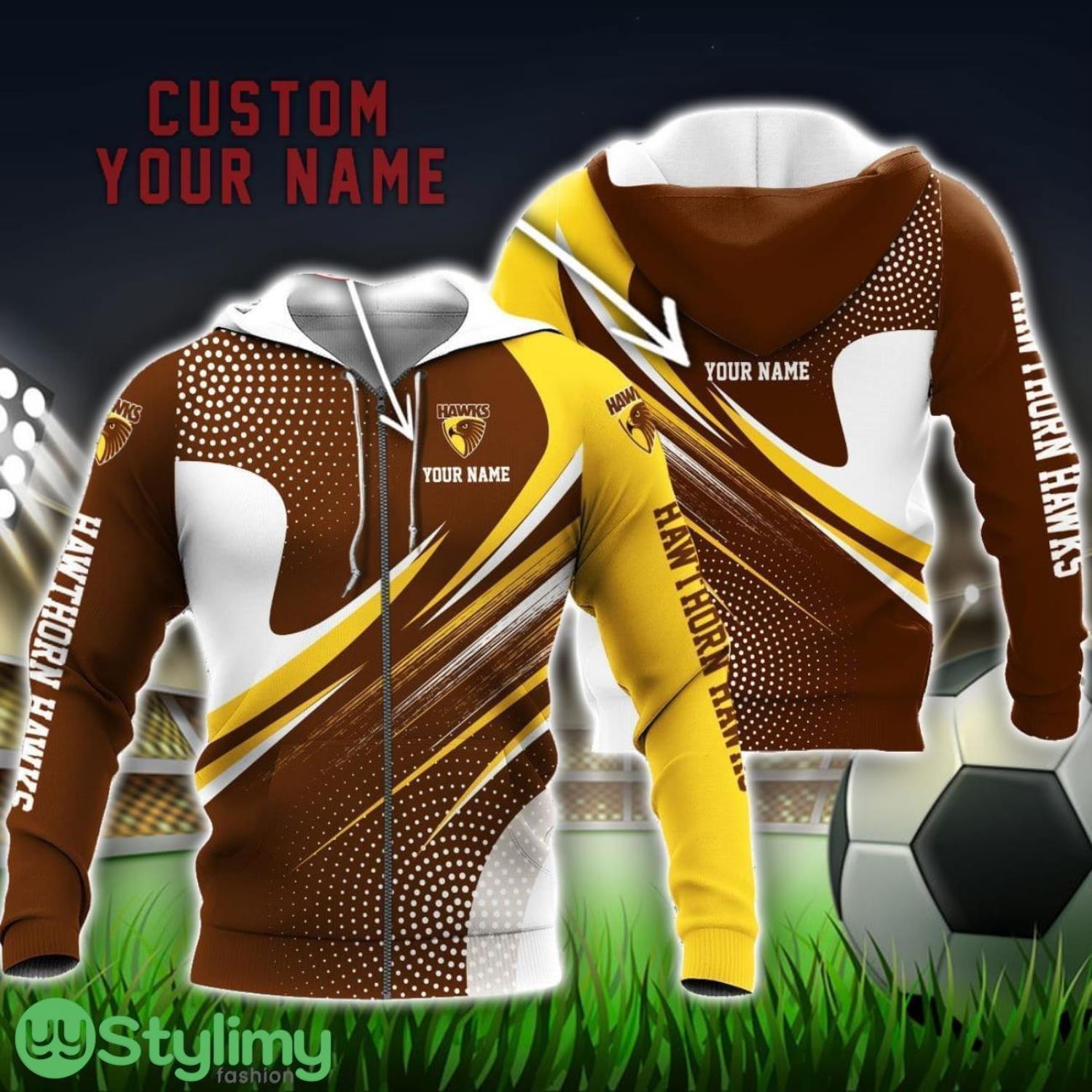 Hawthorn Hawks 3D Hoodie All Over Printed Limited For Fans Personalized Name Unisex Hoodie 8 Hawthorn Hawks 3D Hoodie All Over Printed Limited For Fans Personalized Name Unisex Hoodie Product Photo 1