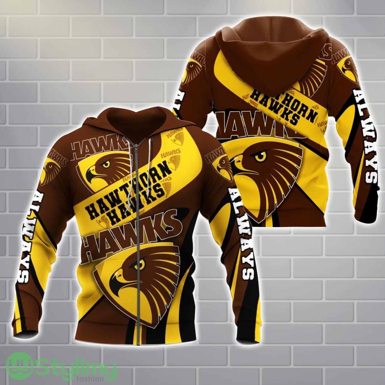 Hawthorn Hawks Always 3D Hoodie Zip Hoodie For Fans All Over Printed Unisex Hoodie 8 Hawthorn Hawks Always 3D Hoodie Zip Hoodie For Fans All Over Printed Unisex Hoodie Product Photo 2