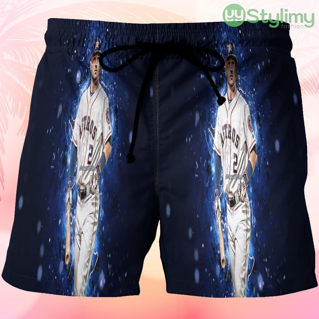 Houston Astros Alex Bregman 2 Beach Hawaiian Shorts For Men Trending Summer 3 Houston Astros Alex Bregman 2 Beach Hawaiian Shorts For Men Trending Summer Product Photo 1