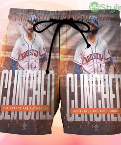 Houston Astros Carlos Correa 1 v2 Beach Hawaiian Shorts For Men Trending Summer Product Photo 1