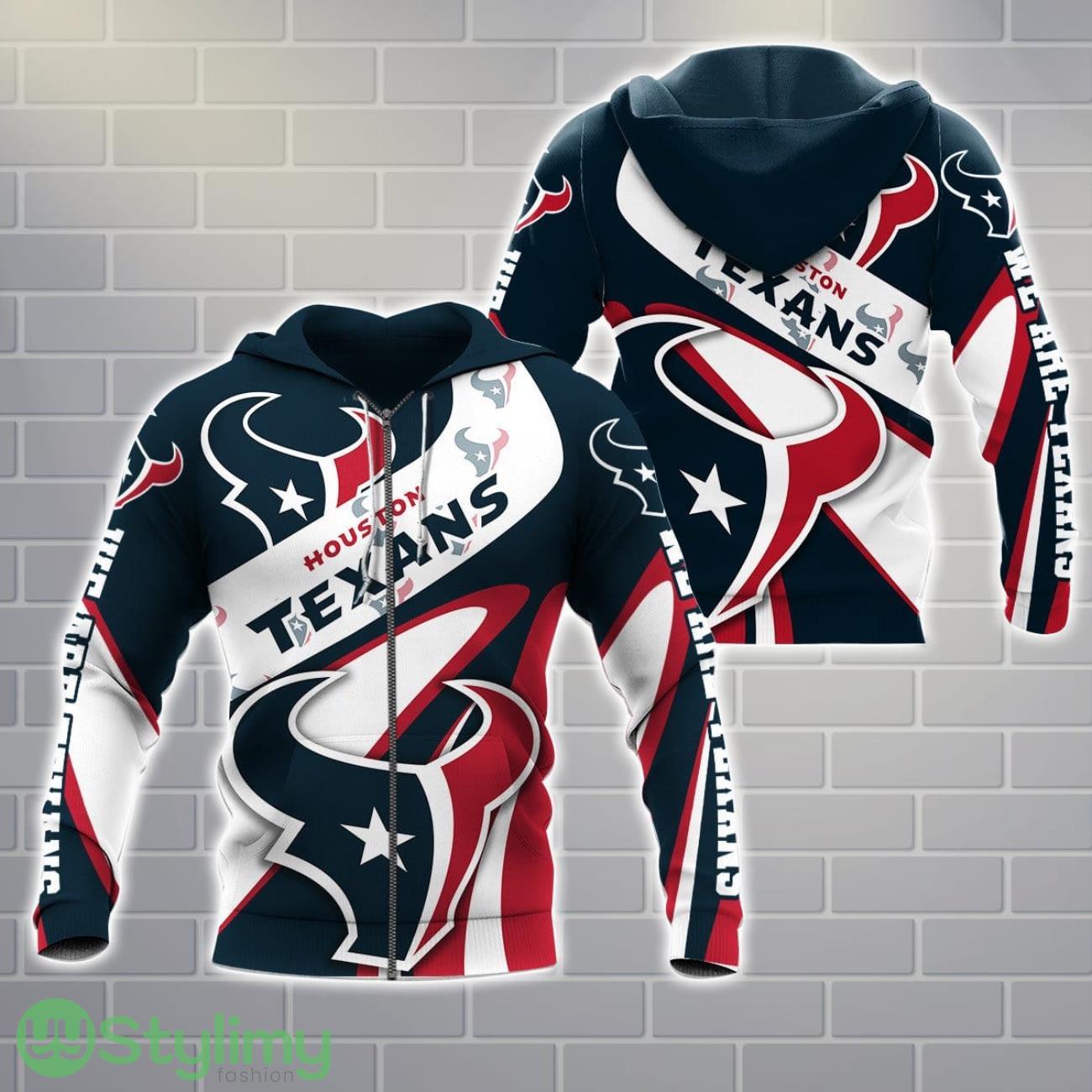 Houston Texans 3D Hoodie Zip Hoodie For Fans All Over Printed Unisex Hoodie 8 Houston Texans 3D Hoodie Zip Hoodie For Fans All Over Printed Unisex Hoodie Product Photo 2