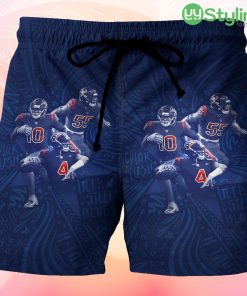 Houston Texans All Players2 Beach Hawaiian Shorts For Men Trending Summer Product Photo 1