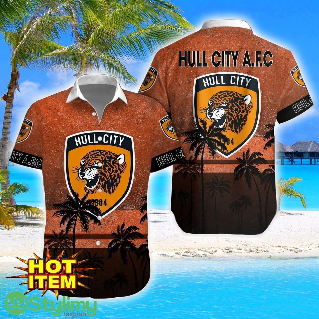Hull City Tropical Aloha Hawaiian Shirt And Shorts 3 Hull City Tropical Aloha Hawaiian Shirt And Shorts Product Photo 1