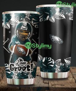 I Am Groot Philadelphia Eagles NFL Beautiful Design Tumbler Product Photo 1
