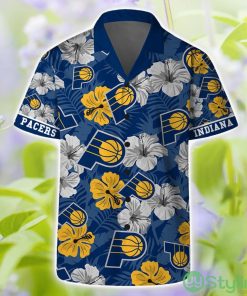 Indiana Pacers Team NBA Hawaii Set Hawaiian Shirt And Beach Short For Fans Product Photo 1