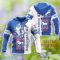 Ipswich Town Custom Name 3D Hoodie Heartbeat Pattern Cute Gift For Men And Women Product Photo 2