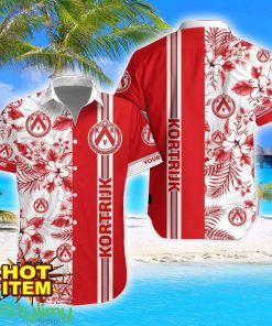 K.V. Kortrijk Tropical Aloha Hawaiian Shirt And Shorts Custom Name Product Photo 1