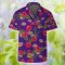 Los Angeles Lakers Cute Flower Hibiscus Tropical Hawaiian Shirt And Shorts Product Photo 2