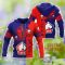 LOSC Lille Custom Name 3D Hoodie Heartbeat Pattern Cute Gift For Men And Women Product Photo 2