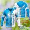 Marseille Custom Name 3D Hoodie Heartbeat Pattern Cute Gift For Men And Women Product Photo 2