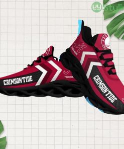 Ncaa Alabama Crimson Tide Custom Name Max Soul Shoes Chunky Sneakers Fashion For Fans Product Photo 1