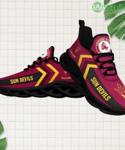 Ncaa Arizona State Sun Devils Custom Name Max Soul Shoes Chunky Sneakers Fashion For Fans Product Photo 1