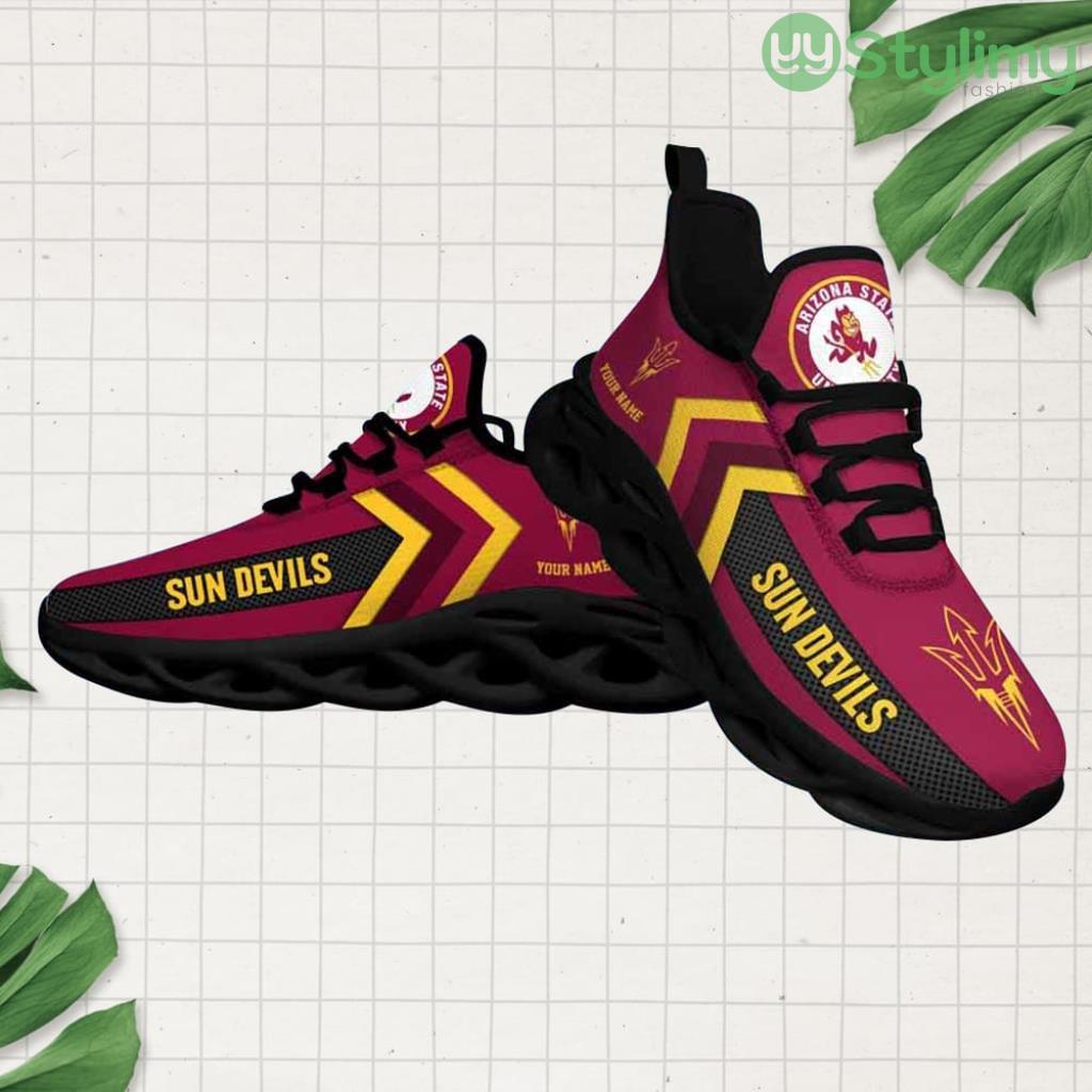 Ncaa Arizona State Sun Devils Custom Name Max Soul Shoes Chunky Sneakers Fashion For Fans 3 Ncaa Arizona State Sun Devils Custom Name Max Soul Shoes Chunky Sneakers Fashion For Fans Product Photo 1