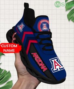 Ncaa Arizona Wildcats Custom Name Max Soul Shoes Chunky Sneakers Fashion For Fans Product Photo 1