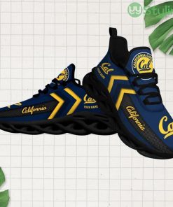 Ncaa California Golden Bears Custom Name Max Soul Shoes Chunky Sneakers Fashion For Fans Product Photo 1