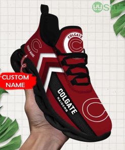 Ncaa Colgate Raiders Custom Name Max Soul Shoes Chunky Sneakers Fashion For Fans Product Photo 1