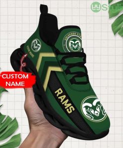 Ncaa Colorado State Rams Custom Name Max Soul Shoes Chunky Sneakers Fashion For Fans Product Photo 1