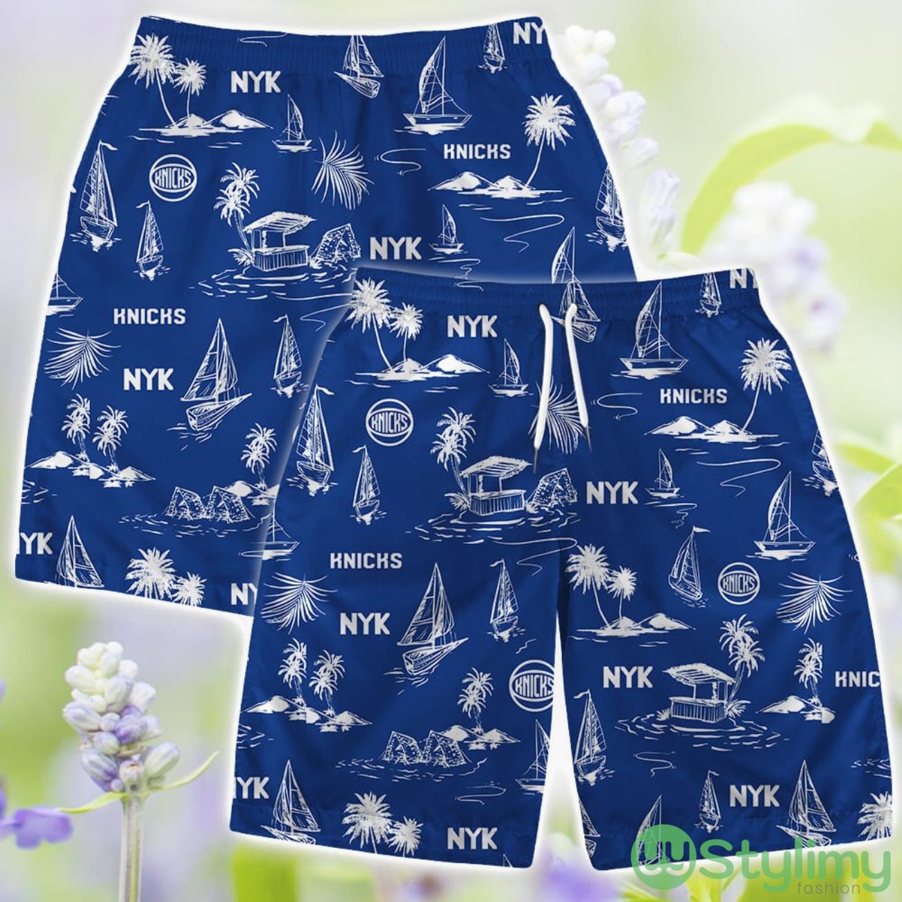 New York Knicks Short Sleeve Shirt Beach Vibes Pattern Combo Hawaiian Shirt And Shorts 3 New York Knicks Short Sleeve Shirt Beach Vibes Pattern Combo Hawaiian Shirt And Shorts Product Photo 3