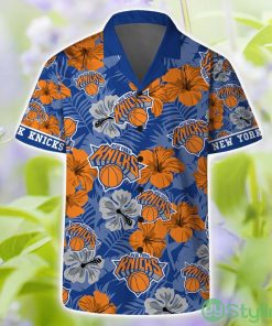 New York Knicks Team NBA Hawaii Set Hawaiian Shirt And Beach Short For Fans Product Photo 1