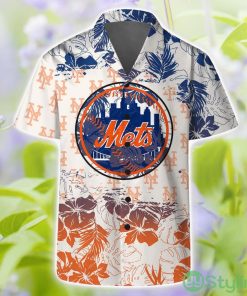 New York Mets MLB Short Sleeve Shirt One Pride Pattern Combo Hawaiian Shirt And Shorts Product Photo 1