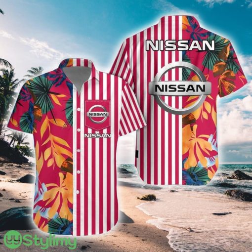 Nissan Aloha 3D Hawaiian Shirt And Shorts Summer Vacation Gift Product Photo 1