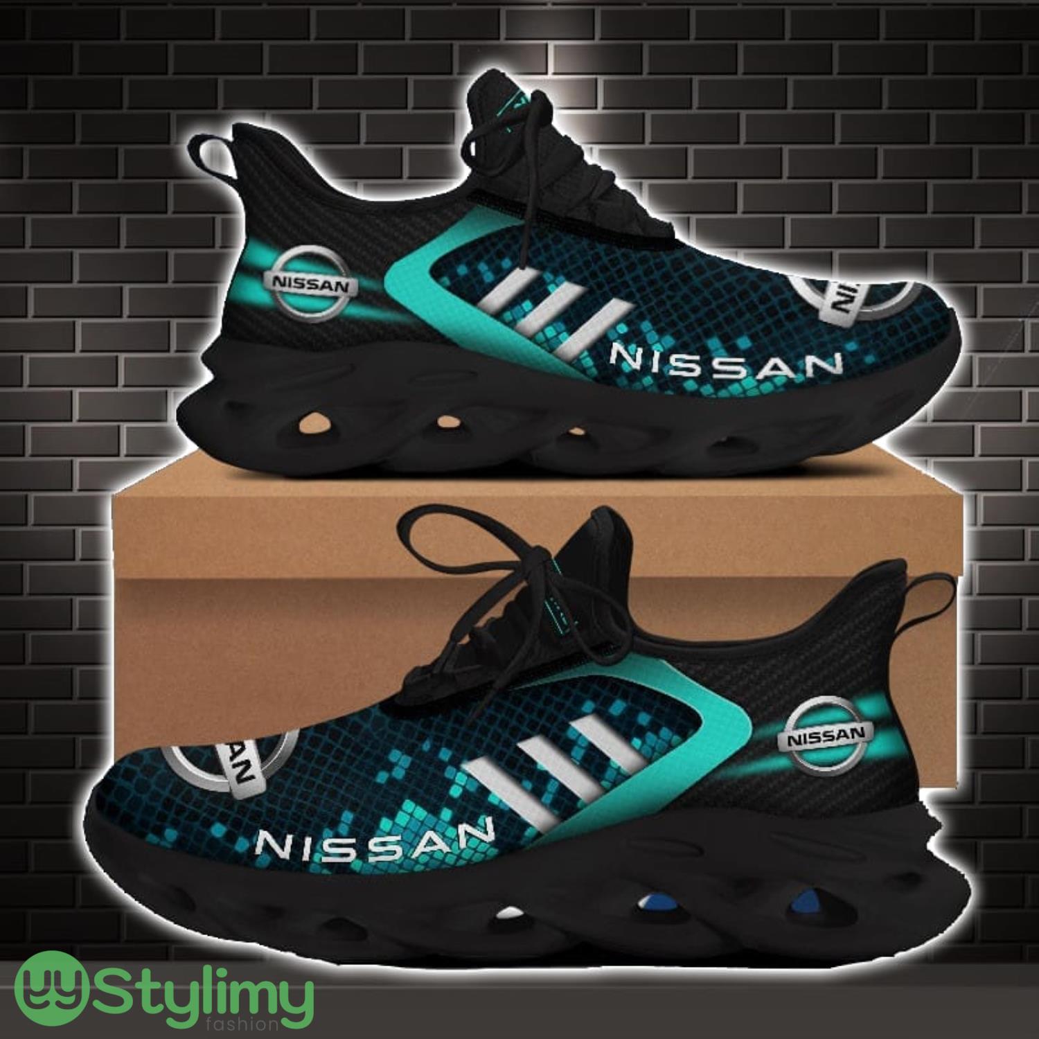 Nissan Max Soul Shoes Personalized Name For Car Lover Men And Women Sneakers 2 Nissan Max Soul Shoes Personalized Name For Car Lover Men And Women Sneakers Product Photo 2