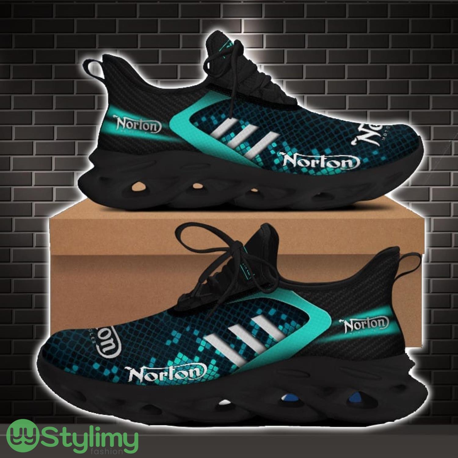 Norton Max Soul Shoes Personalized Name For Car Lover Men And Women Sneakers 2 Norton Max Soul Shoes Personalized Name For Car Lover Men And Women Sneakers Product Photo 2